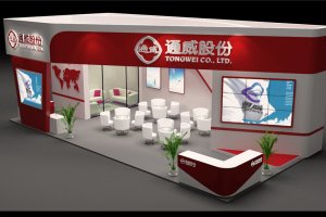 成都通威农博会活动现场展览展示展台设计